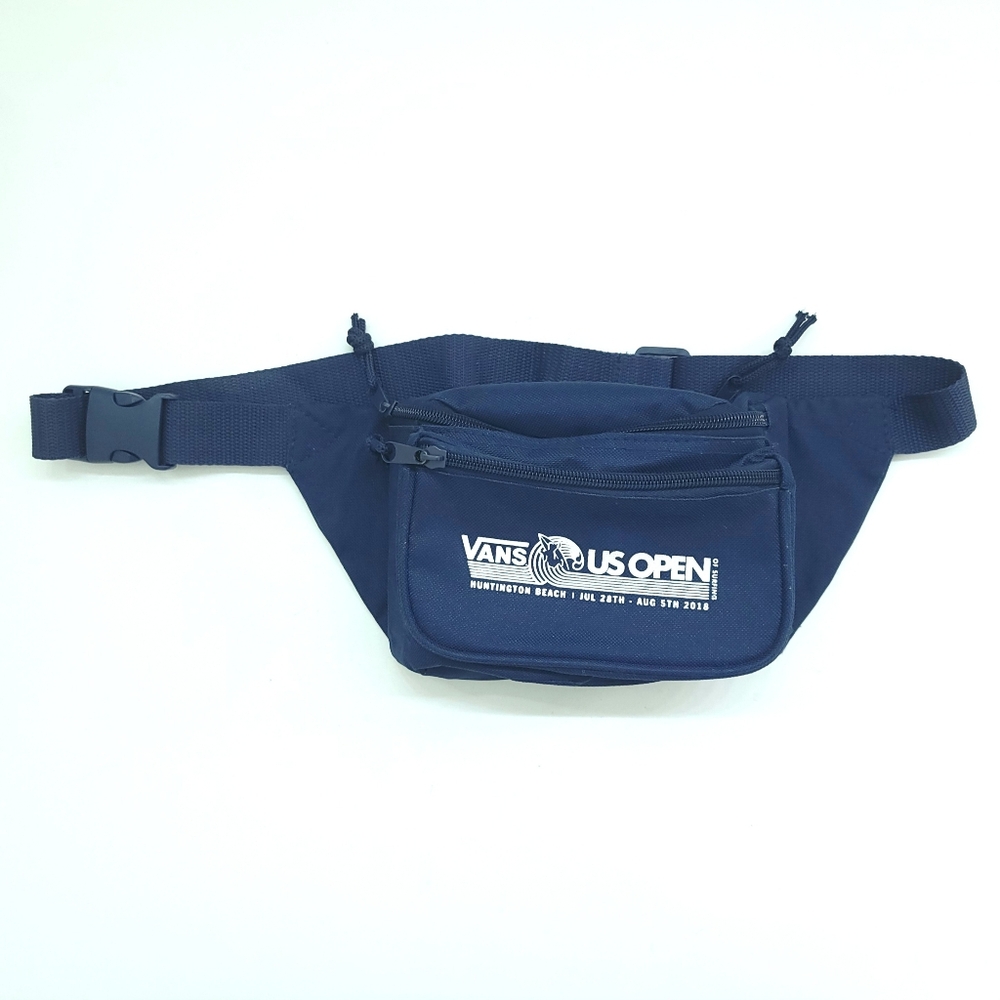 VANS US Open of Surfing Fanny Waist Pack Bag 2018 Blue - Preowned